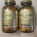 (2) SOLGAR Chelated Zinc Antioxidant  Skin Immune 250 Tablets lot of 2 Total 500