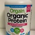 Orgain Organic Protein & Superfoods Plant-Based Protein Powder (Vanilla ）01/2025