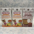 Hyleys Slim Tea & Detox Tea 75 Tea Bags Total Exp 01/25- New