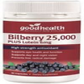 Good Health Bilberry 25,000 Plus Lutein 6mg Capsules 60 - HIGH STRENGTH