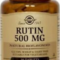 Solgar Rutin Tablets 500mg - Natural Bioflavonoid Helps to Fight Free Radicals