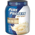 Pure Protein 100% Whey Protein Powder, Vanilla Cream, 25 g Protein, 1.75 lbs
