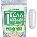 BCAA Amino Acids Capsules - Premium BCAAS Amino Acids Supplement - BCAA Pills - BCAAS Amino Acids Capsules - Branched Chain Amino Acids Nutritional Supplements - BCAA Capsules Nutrition 6 Month Supply