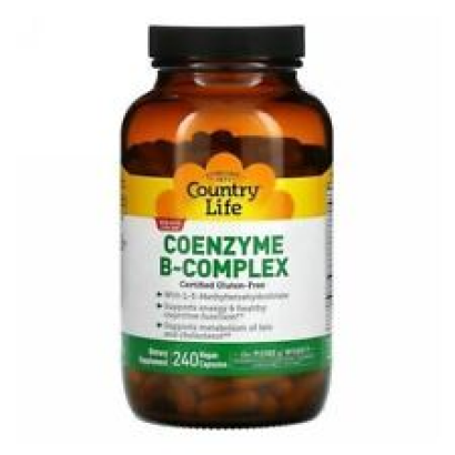 Coenzyme B-complex 240 Caps By Country Life