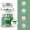 NUTRAONE NUTRITION DETOX ONE Weight Management Bloating Digestion 60 Capsules