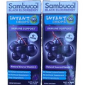 Sambucol Black Elderberry Infant Drops 0.68 fl oz Lot Of 2