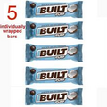 5 BUILT Bar Protein Bars * Gluten Free * Coconut Marshmallow * Low Sugar Carb