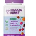 SmartyPants Daily Organic Gummy Toddler Multivitamin With Probiotics Exp11/18/24