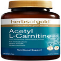 Acetyl L-Carnitine 120 Caps Herbs of Gold