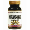 Chromium Picolinate 200 mcg 60 Tabs By Windmill Health