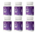 6x BTO Gluta L-glutathione Supplements Smooth  Brightening Skin 30Caps