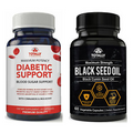 Blood Sugar Support & Black Cumin Seed Oil Immune Health Dietary Supplements