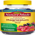 Nature Made High Absorption Magnesium Glycinate Gummies 100mg Muscle Nerve Bone