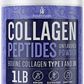 Collagen Peptides Powder for Women Hydrolyzed Collagen Protein Powder Types I an
