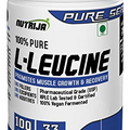NutriJa L-Leucine - 100grams, 100% Pure & USP Grade - Ideal Intra Workout Supplement