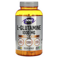 Now Foods Sports L-Glutamine Double Strength 1000 mg 240 Capsules GMP Quality