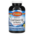 Wild Norwegian, Cod Liver Oil Gems, Low Vitamin A, Natural Lemon, 230 mg, 300