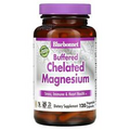 Bluebonnet Nutrition Buffered Chelated Magnesium 120 Veggie Caps Egg-Free, Fish