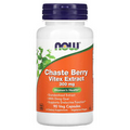 Now Foods Chaste Berry Vitex Extract 300 mg 90 Veg Capsules GMP Quality Assured,