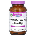 Vitamin C & Rose Hips, 1,000 mg, 180 Vegetable Capsules