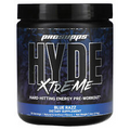 Hyde Xtreme, Hard-Hitting Energy Pre Workout, Blue Razz, 7.4 oz (210 g)
