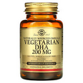 Naturally Sourced Omega-3, Vegetarian DHA, 200 mg, 50 Vegetarian Softgels