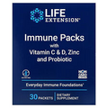 Immune Packs With Vitamin C & D, Zinc And Probiotic, 30 Packets