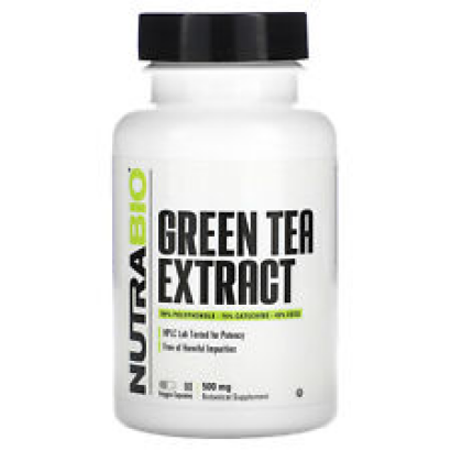 Green Tea Extract, 500 mg, 90 Veggie Capsules