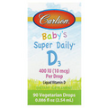 Baby's Super Daily D3, 10 mcg (400 IU), 0.086 fl oz (2.54 ml)