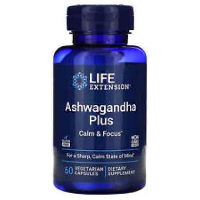 Ashwagandha Plus , 60 Vegetarian Capsules
