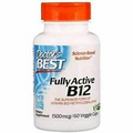 Fully Active B12 1500 mcg 60 vcaps By Doctors Best