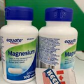 Equate CANADA Magnesium Oxide BONE/TEETH HEALTH 500mg 100 Tablets, EXP25MA