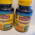 (2)Nature Made Ashwagandha Stress Reducer 60  dietary supplement Capsules