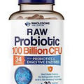Organic Probiotics 100 Billion CFU, Dr Formulated Probiotics for Women, Probioti