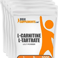 BULKSUPPLEMENTS.COM L-Carnitine Tartrate Powder - Carnitine Supplement, L-Carnitine L-Tartrate, L Carnitine 1000mg - Unflavored & Gluten Free, 1000mg per Serving, 5kg (11 lbs) (Pack of 5)