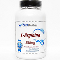 L-Arginine 650mg // 90 Capsules // Pure // by PureControl Supplements