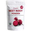 Iyasa Organic Beet Root Powder, Plant Based, Vegan, Gluten-Free, Beetroot Superfood, Nitric Oxide Boost, Blood Circulation Support, Pre Post Workout, Baking and Cooking 8 oz 223 gm