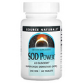 Source Naturals SOD Power 250 mg 60 Tablets Dairy-Free, Egg-Free, No Artificial
