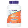 Now Foods Super Omega EPA Molecularly Distilled 120 Softgels Cholesterol-Free,