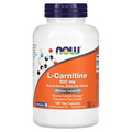 Now Foods L-Carnitine 500 mg 180 Veg Capsules GMP Quality Assured, Kosher,