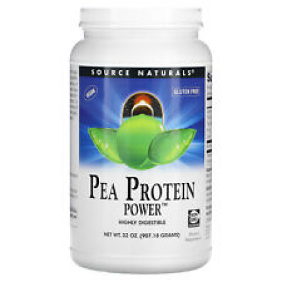 Source Naturals Pea Protein Power 32 oz 907 g Chemical-Free, Dairy-Free,