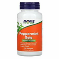 Now Foods Peppermint Gels 90 Softgels GMP Quality Assured