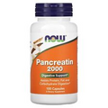 Now Foods Pancreatin 10X - 200 mg 100 Capsules GMP Quality Assured