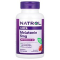 Natrol Melatonin Fast Dissolve Strawberry  5 mg 150 Tablets Egg-Free, Fish Free,