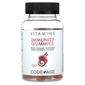 Vitamins, Immunity Gummies, Vegan, Non-GMO, Pectin Based, Raspberry, 60 Gummies