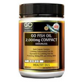 GO Healthy Fish Oil 2,000mg Compact Odourless 300 Softgel Capsules
