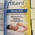 New Box Alteril - Sleep Aid All Natural - 60 Tablets Per Box - Expire 2025