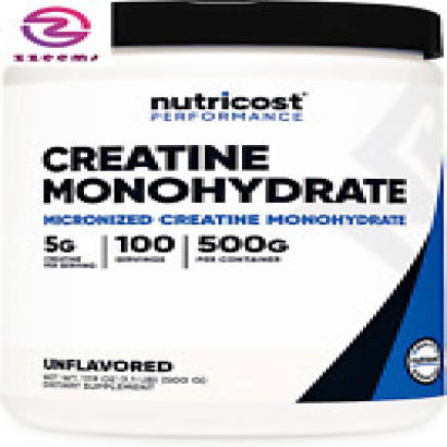 Creatine Monohydrate Micronized Powder 500G, 5000Mg per Serv (5G) - Micronized C