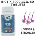 DHT Blocker Hair Loss 60 Tablets Active Formula For Hair Growth With Biotin
