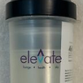 Shaker Bottle Clear White & Black-a Small Cup Printed Scale Marks of 12 OZ &400
